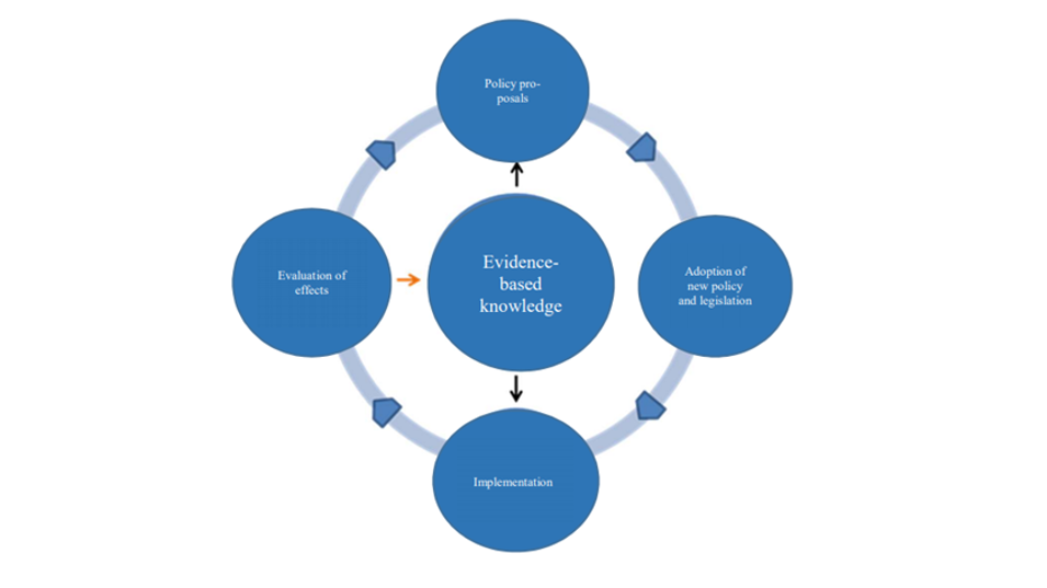 The use of evidence in policy development and implementation